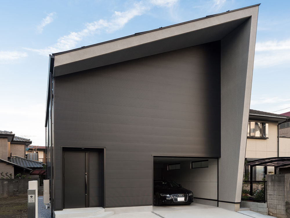 CASE667 注文住宅「コントラスト」の建築実例