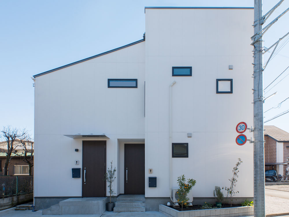 CASE677 中庭が繋ぐ家族の気配