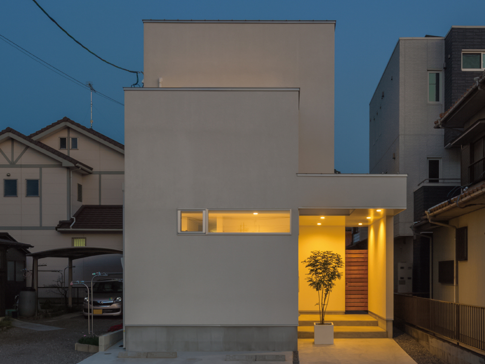 CASE385 注文住宅「空に抜ける家」の建築実例