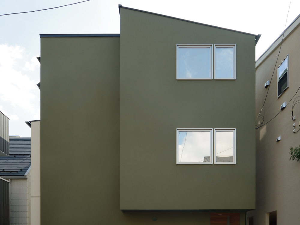 CASE403 注文住宅「オリーブグリーンな家」の建築実例