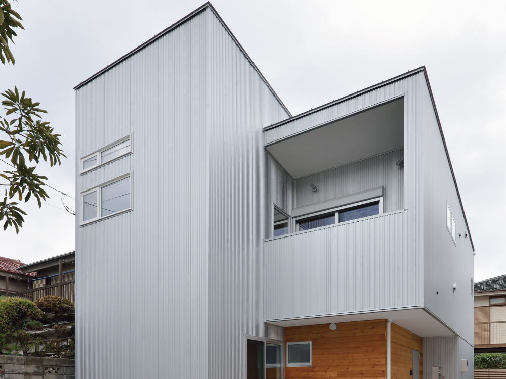 CASE492 注文住宅「スチールと木の家」の建築実例