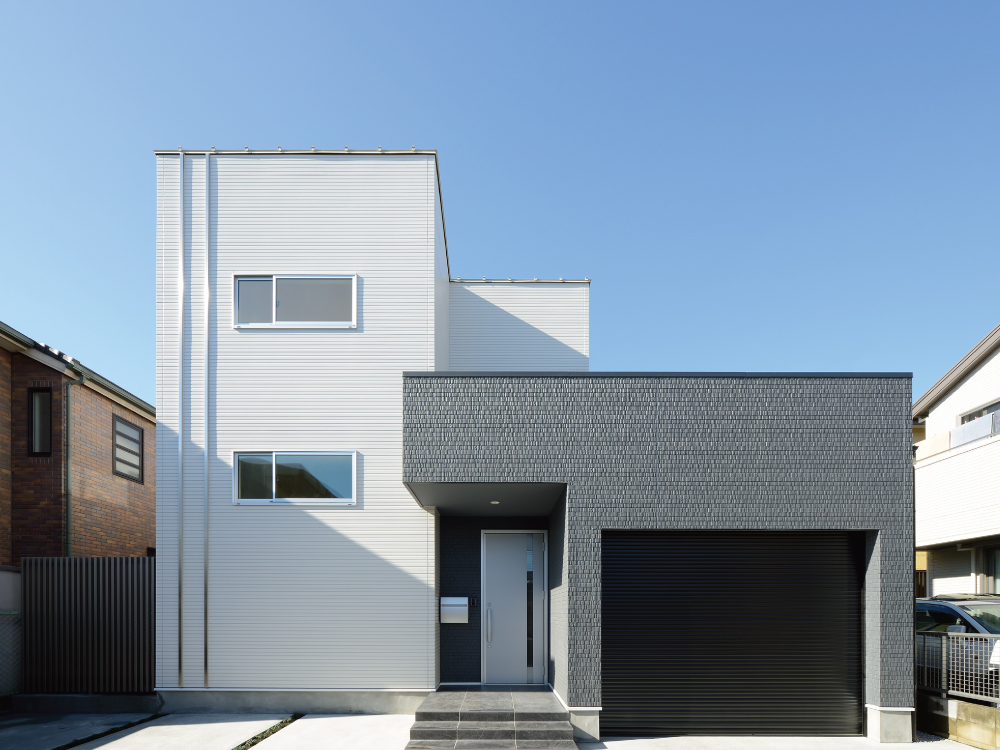 CASE556 注文住宅「Two sides house」の建築実例