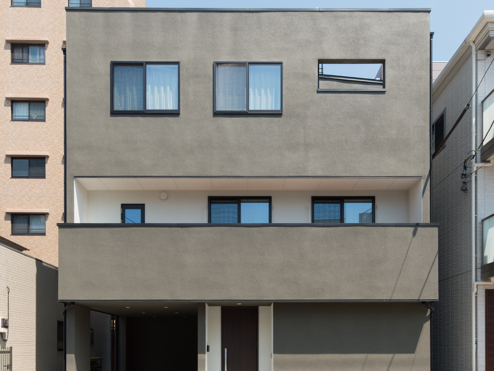 CASE559 注文住宅「Green Box House」の建築実例