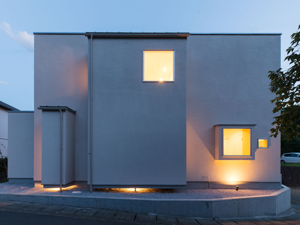 CASE550 注文住宅「three box house」の建築実例
