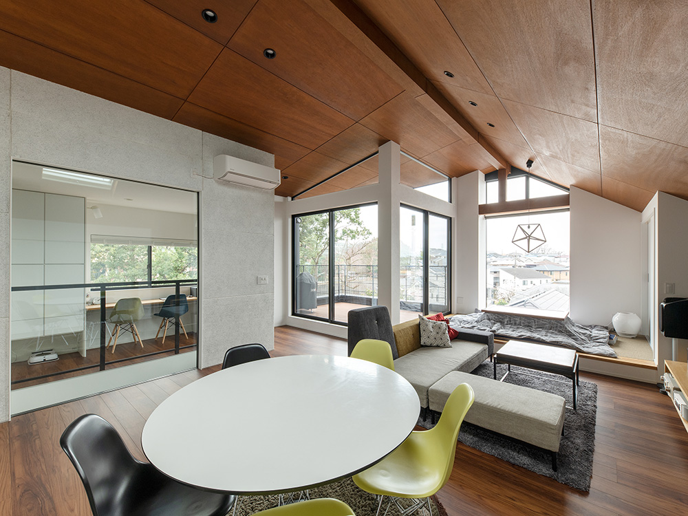 CASE755 注文住宅「「山際の家（やまぎわのいえ）」」の建築実例