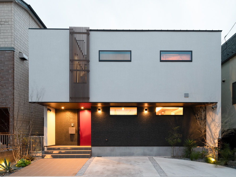 CASE765 注文住宅「イロ色のイエ」の建築実例